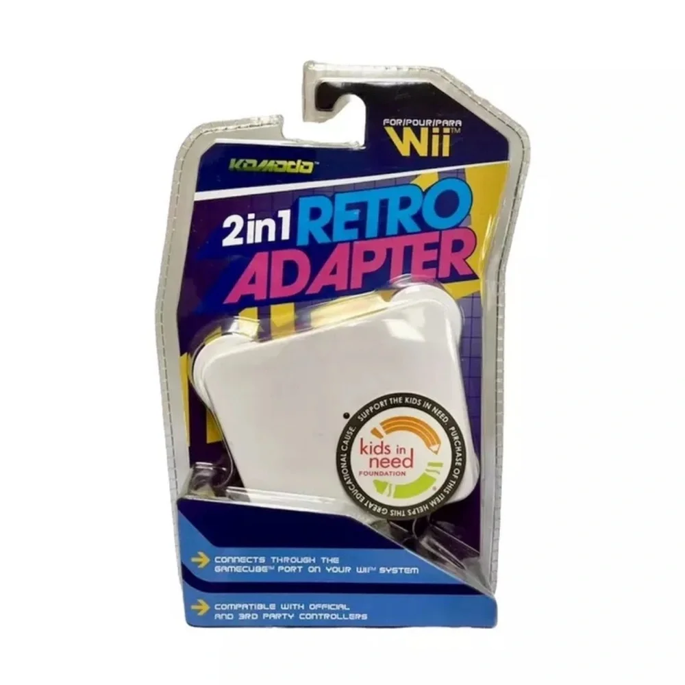 Komodo Wii 2-in-1 Retro Adapter